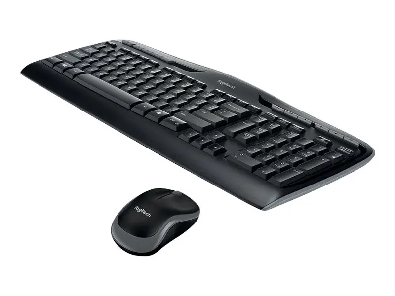КОМПЛЕКТ МИШКА + КЛАВИАТУРА LOGITECH MK330 US - Wireless / Безжична - С БДС КИРИЛИЗАЦИЯ (WITH BDS CYRILLIC) - Black - PN 920-003989 - image 1