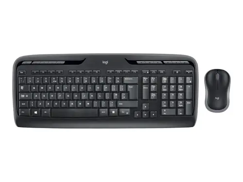 ΣΕΤ ΠΟΝΤΙΚΙ + ΠΛΗΚΤΡΟΛΟΓΙΟ LOGITECH MK330 US - Wireless / Ασύρματο - ΧΩΡΙΣ ΚΥΡΙΛΛΙΚΑ BDS - Black - PN 920-003989 - 1
