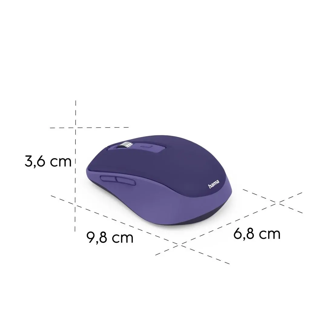 HAMA Безжична мишка „WM-450“, 2.4 GHz / Bluetooth, 7 бутона - image 10