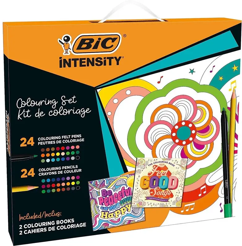 СМЕСЕН КОМПЛЕКТ ЗА ОЦВЕТЯВАНЕ NTENSITY ИГЛУ BIC