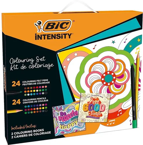 ΜΙΚΤΟ ΣΕΤ ΖΩΓΡΑΦΙΚΗΣ NTENSITY ΙΓΚΛΟΥ BIC - 1