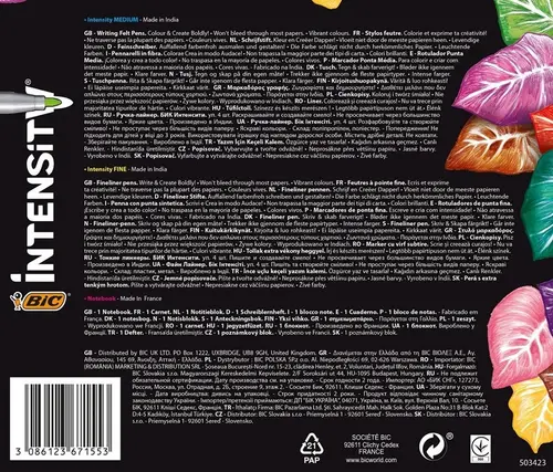 ΤΕΤΡΑΔΙΟ + ΜΙΚΤΟ ΣΕΤ ΖΩΓΡΑΦΙΚΗΣ INTENSITY BIC - 2