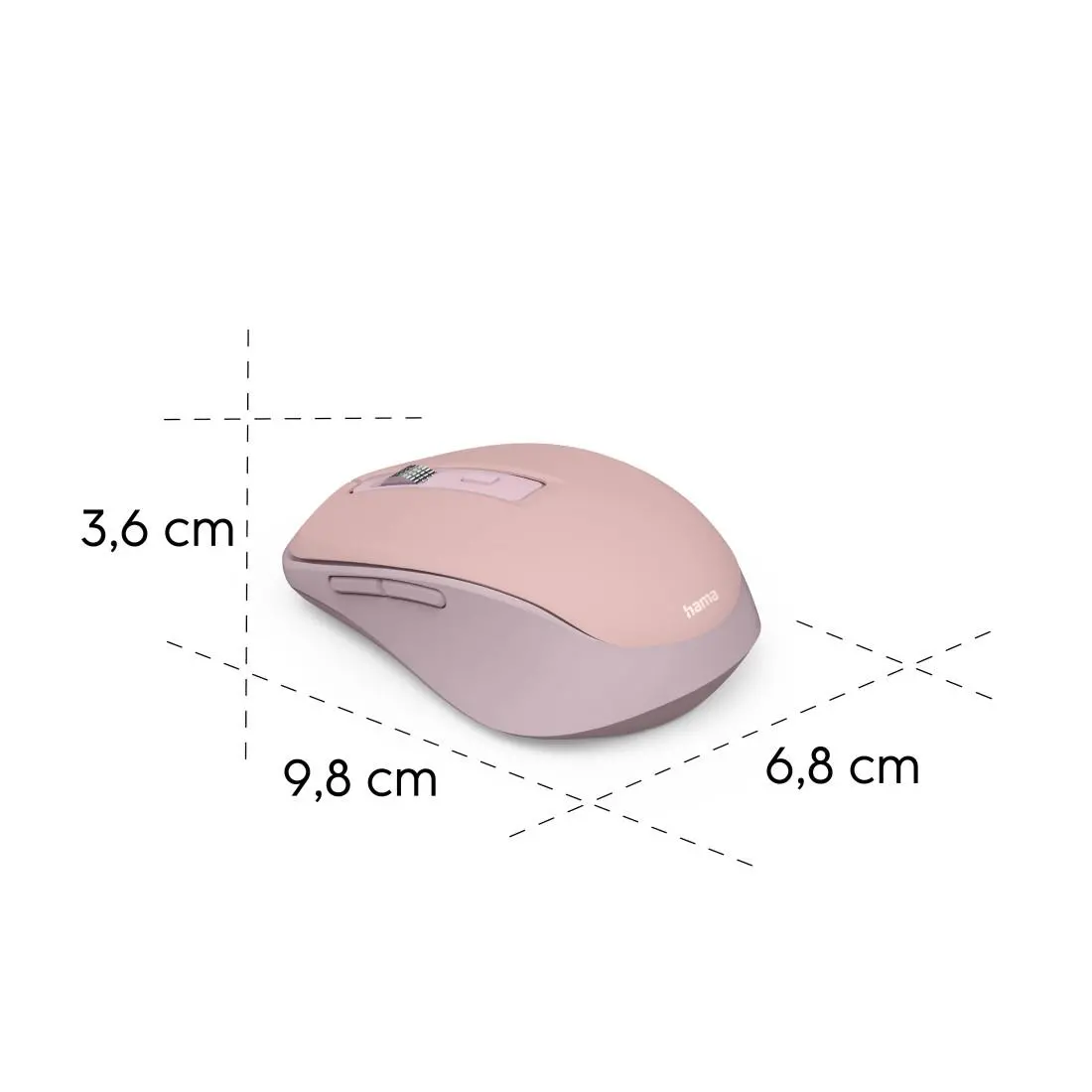 HAMA Mouse fără fir „WM-450”, 2.4 GHz / Bluetooth, 7 butoane - image 12
