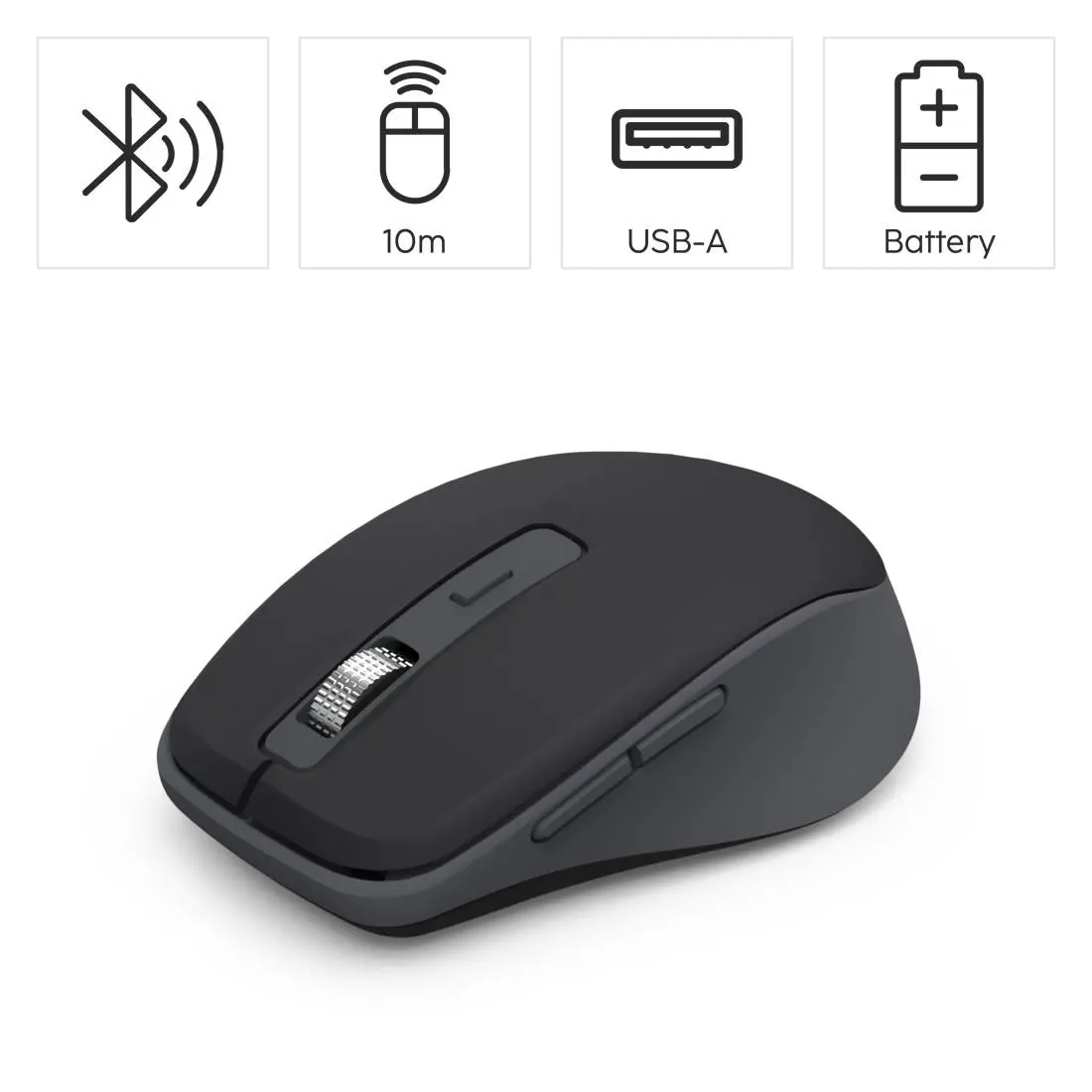 HAMA Ασύρματο ποντίκι «WM-450», 2.4 GHz / Bluetooth, 7 κουμπιά - image 8