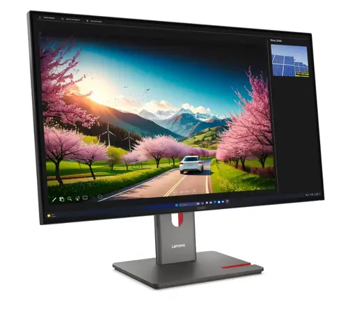 Монитор, Lenovo ThinkVision P32UD-40 31.5" IPS, WLED, 3840x2160, 16:9, 120Hz, 4ms, 1500:1, 350 cd/m?, USB hub, HDMI, DP, Thunderbolt, RJ45, Tilt, Swivel, Pivot, Height Adjust Stand - image 1