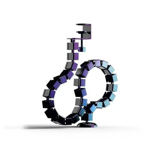 uRage Органайзер за кабели „Spine“, 130 см, черен - image 3