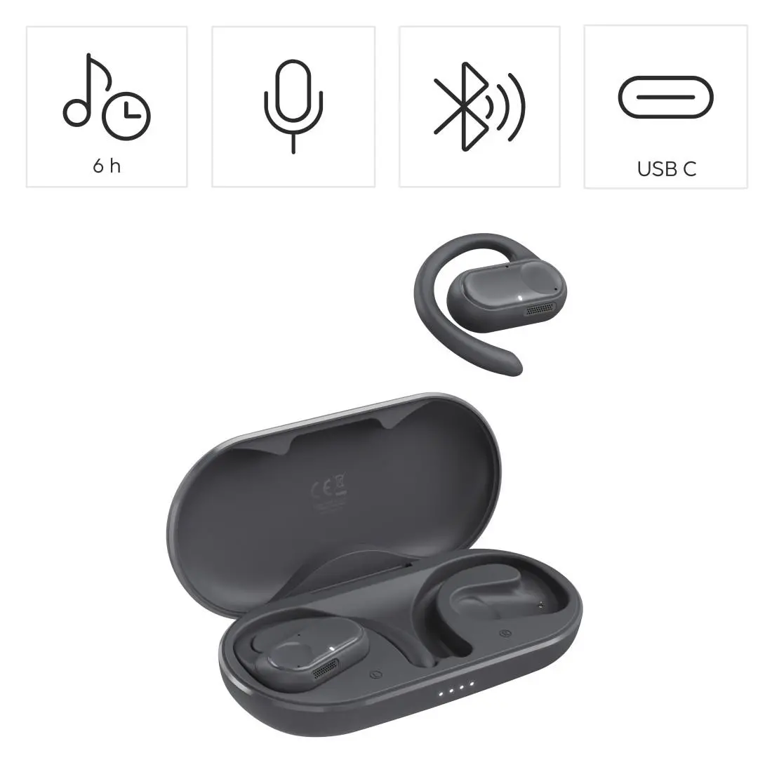 Hama Ακουστικά Bluetooth Open-ear, "Spirit Open", True Wireless, εφαρμογή - image 14
