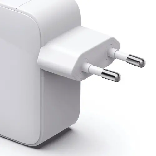 HAMA Încărcător rapid, 65 W, GaN, 2x USB-C, cu cablu extensibil 0.7m, alb - 10