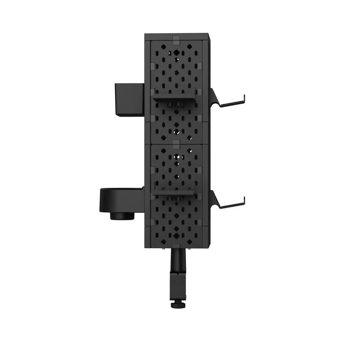 uRage Set modular Peg Board, montaj pe perete/birou, negru