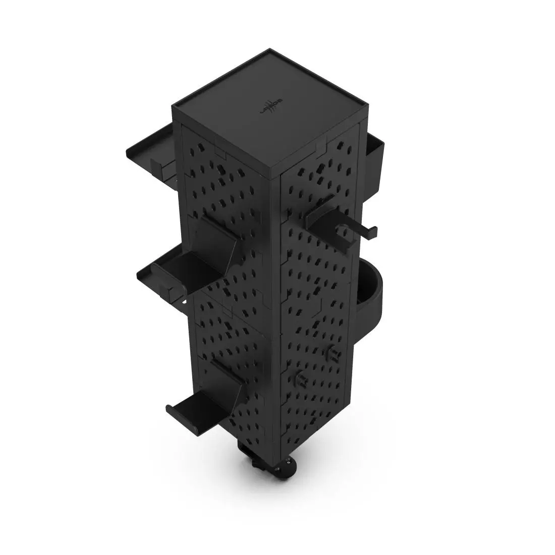 uRage модулен комплект Peg Board, монтаж на стена/маса, черен - image 1