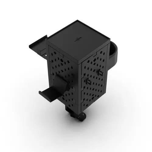 uRage модулен комплект Peg Board, монтаж на стена/маса, черен - image 16