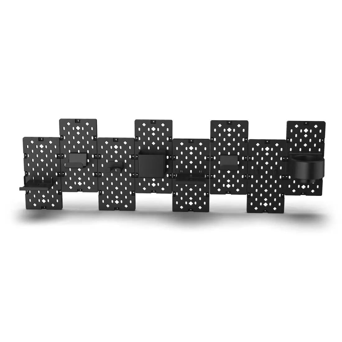 uRage модулен комплект Peg Board, монтаж на стена/маса, черен - image 18