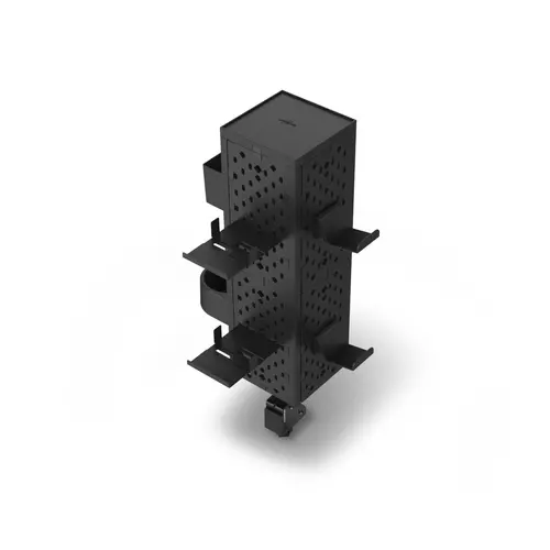 uRage Set modular Peg Board, montaj pe perete/birou, negru - 22