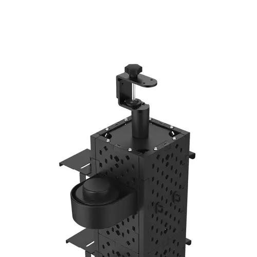 uRage модулен комплект Peg Board, монтаж на стена/маса, черен - image 25