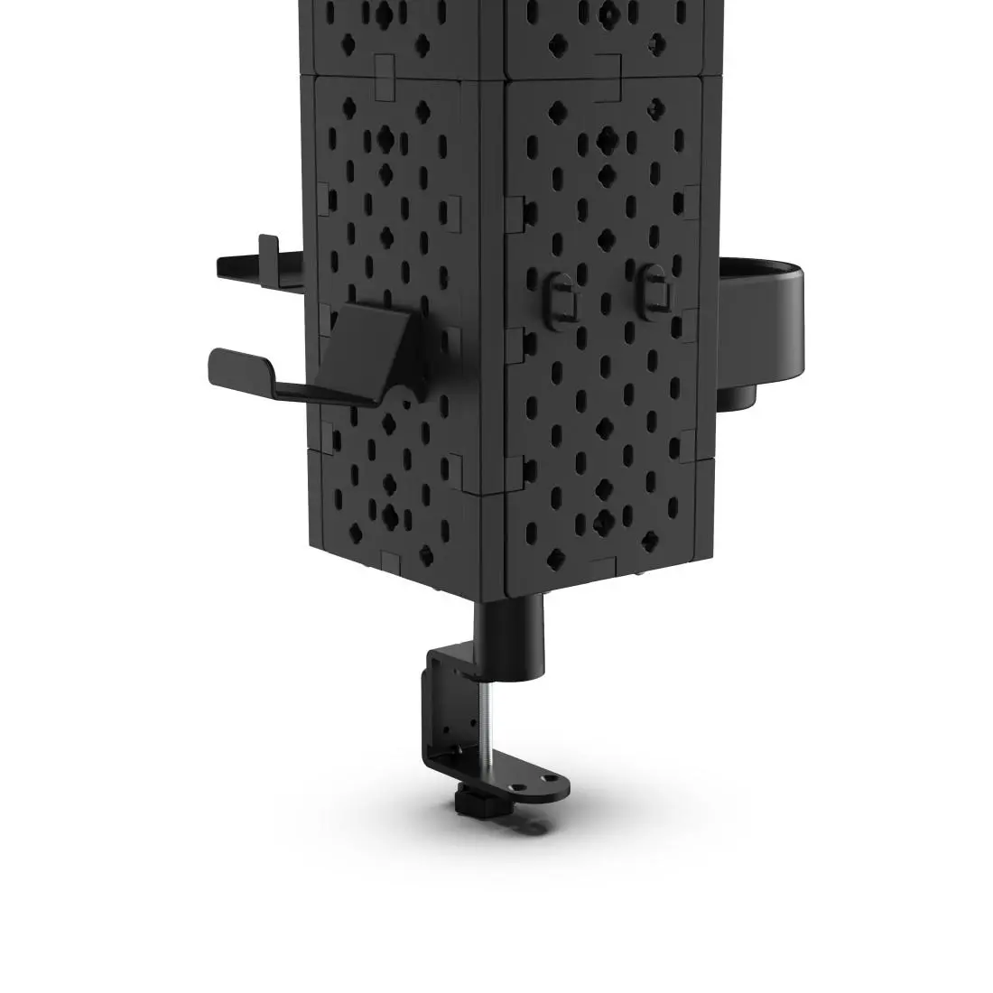 uRage модулен комплект Peg Board, монтаж на стена/маса, черен - image 5