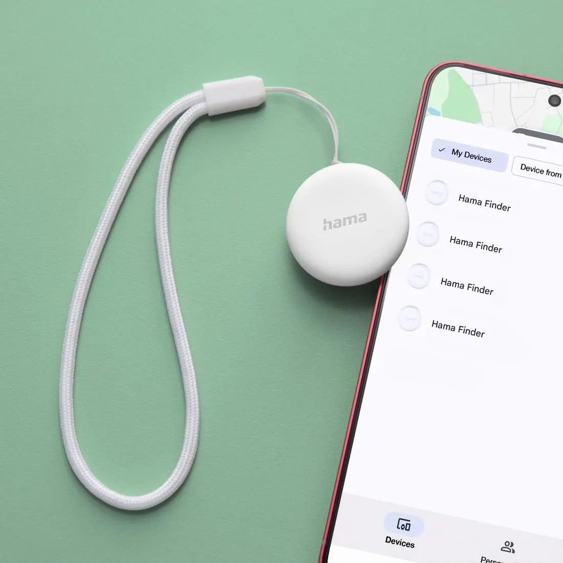 HAMA Тракер за Android „Find My Device“, с приложение, Bluetooth, бял - image 7