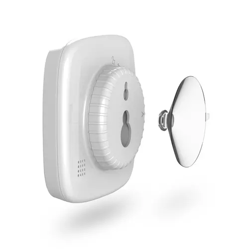 HAMA Дигитален часовник за баня "Cyprus", с вендуза за окачване, бял - image 4