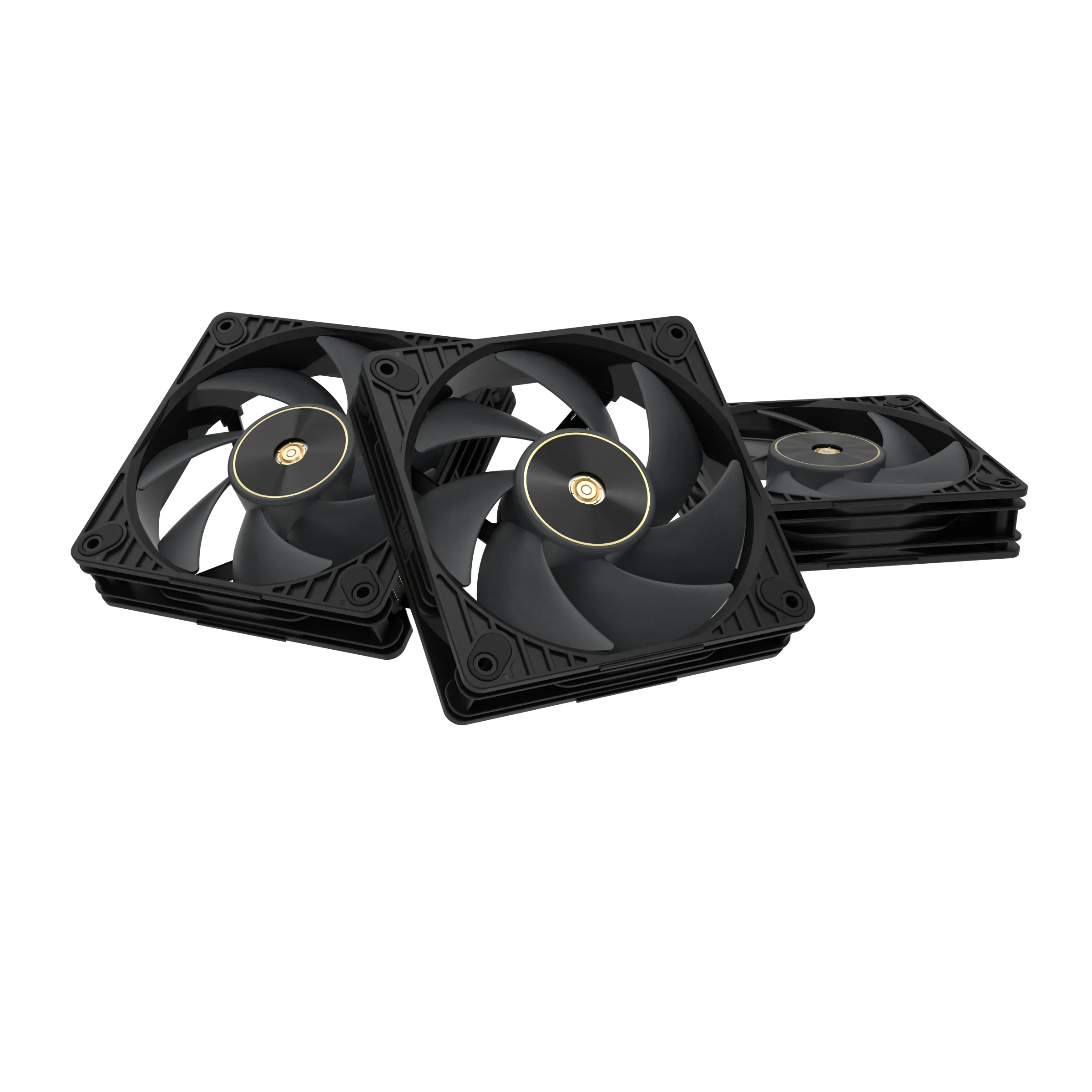 Комплект Вентилатори 3в1 ASUS PROART PF120 PWM - Black 120x120x28 mm