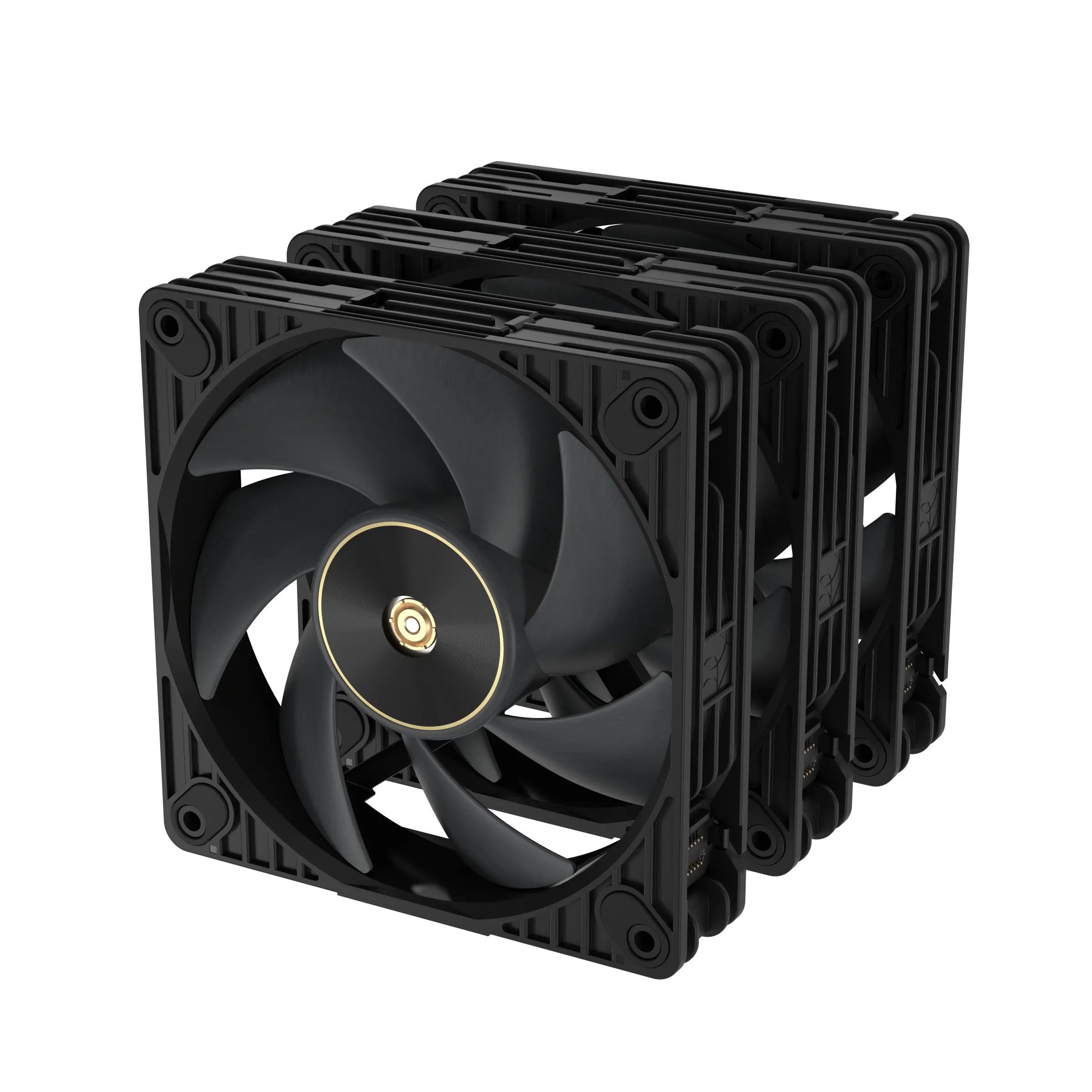 Комплект Вентилатори 3в1 ASUS PROART PF120 PWM - Black 120x120x28 mm - image 3