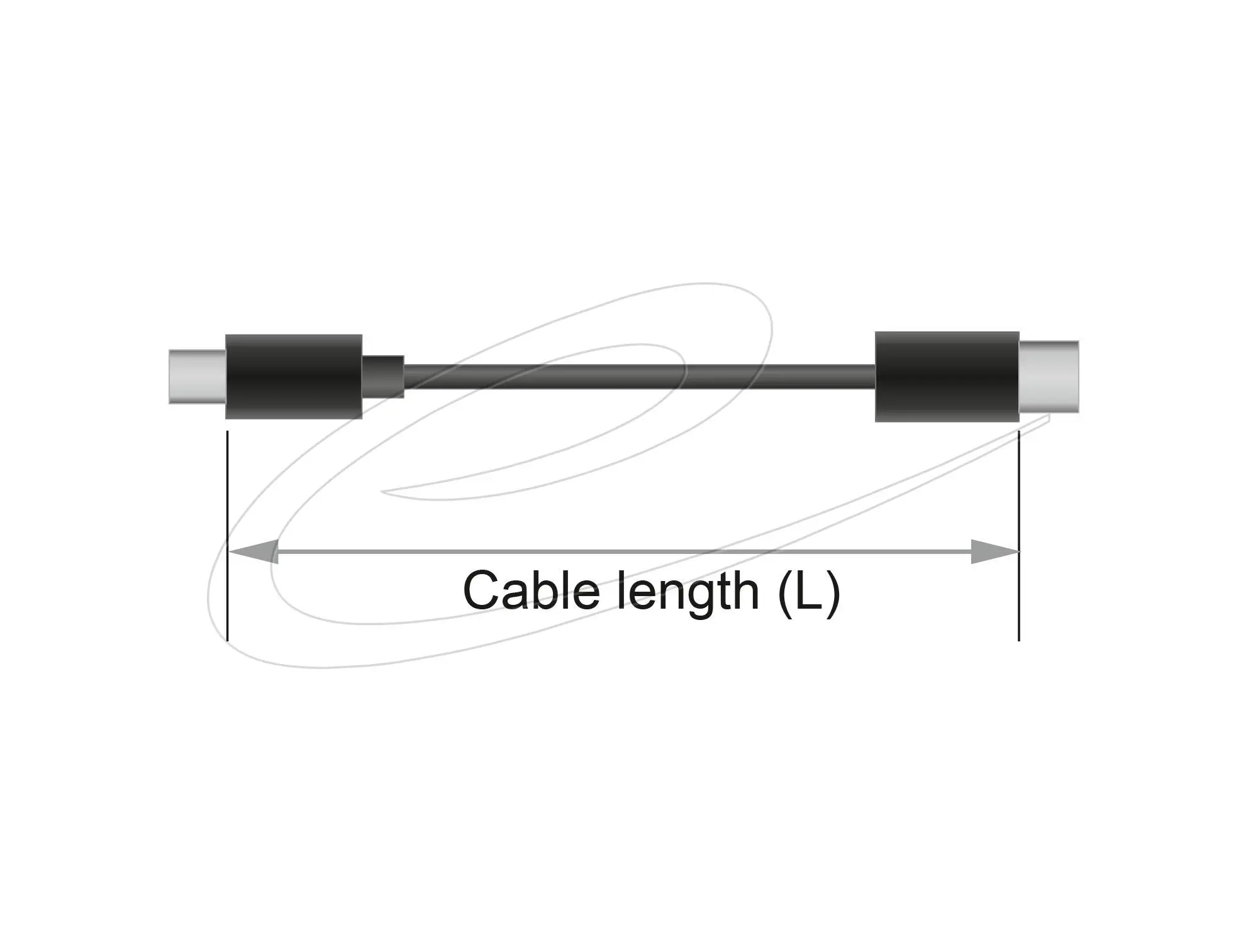 Кабел Delock USB-C 2.0 мъжко - USB-B мъжко, 2 м, Черен - image 2