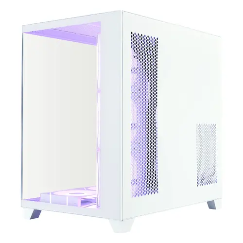 1stPlayer Κουτί Case ATX - MEGAVIEW MV8 Λευκό - 7 x 120 mm ανεμιστήρες A-RGB συμπεριλαμβάνονται - 3