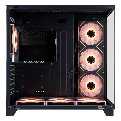 1stPlayer кутия Case ATX - MEGAVIEW MV8 Black - 7 x 120 mm A-RGB fans included - image 3