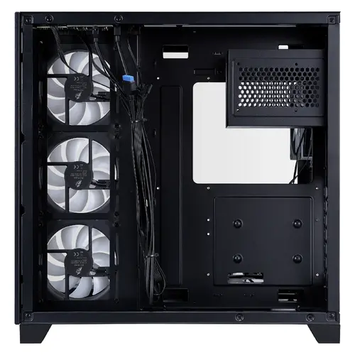 1stPlayer Carcasă Case ATX - MEGAVIEW MV8 Negru - 7 x 120 mm ventilatoare A-RGB incluse - 5