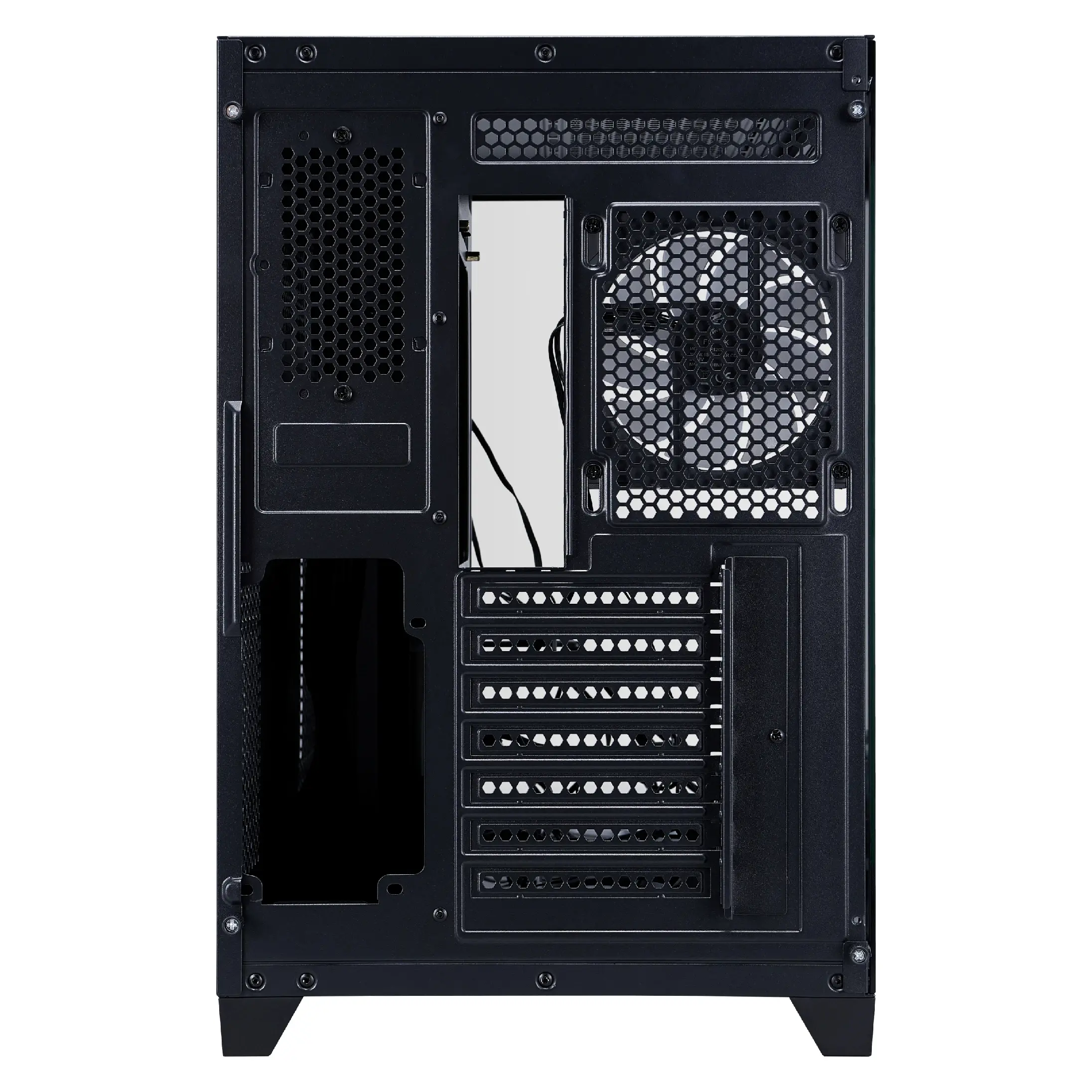 1stPlayer кутия Case ATX - MEGAVIEW MV8 Black - 7 x 120 mm A-RGB fans included - image 5