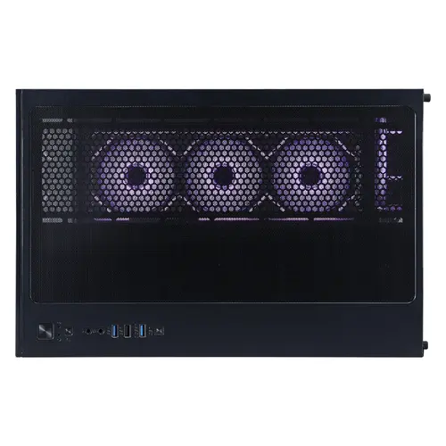 1stPlayer Κουτί Case ATX - MEGAVIEW MV8 Μαύρο - 7 x 120 mm ανεμιστήρες A-RGB συμπεριλαμβάνονται - 7
