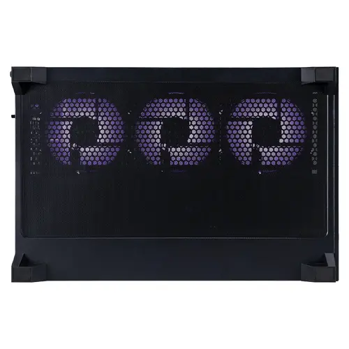 1stPlayer Carcasă Case ATX - MEGAVIEW MV8 Negru - 7 x 120 mm ventilatoare A-RGB incluse - 8