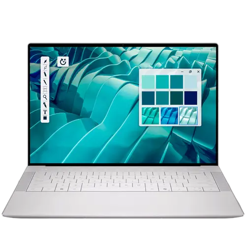 Dell 14 Premium (DA14250), Intel Core Ultra 7 255H(16C, 16T, 24MB, up to 5.1GHz Turbo), 14.5" 3.2K(3200x2000) OLED Touch, 64GB LPDDR5X, 1TB M.2 SSD, NVIDIA GeForce RTX4050, WiFi+BT, Cam+Mic, EN Backlit KBD, FPR, Win11Pro, 3Y ProSup
