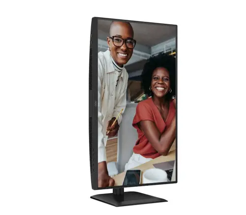 Монитор, AOC Q27E4U, 27" IPS WLED, 2560x1440@120Hz, 4ms GtG, 350cd m/2, 1500:1, 20M:1 DCR, Adaptive Sync, FlickerFree, Anti Blue Light, 2Wx2, Tilt, Height Adjust, Pivot, Swivel, HDMI, DP, USB Hub - image 7