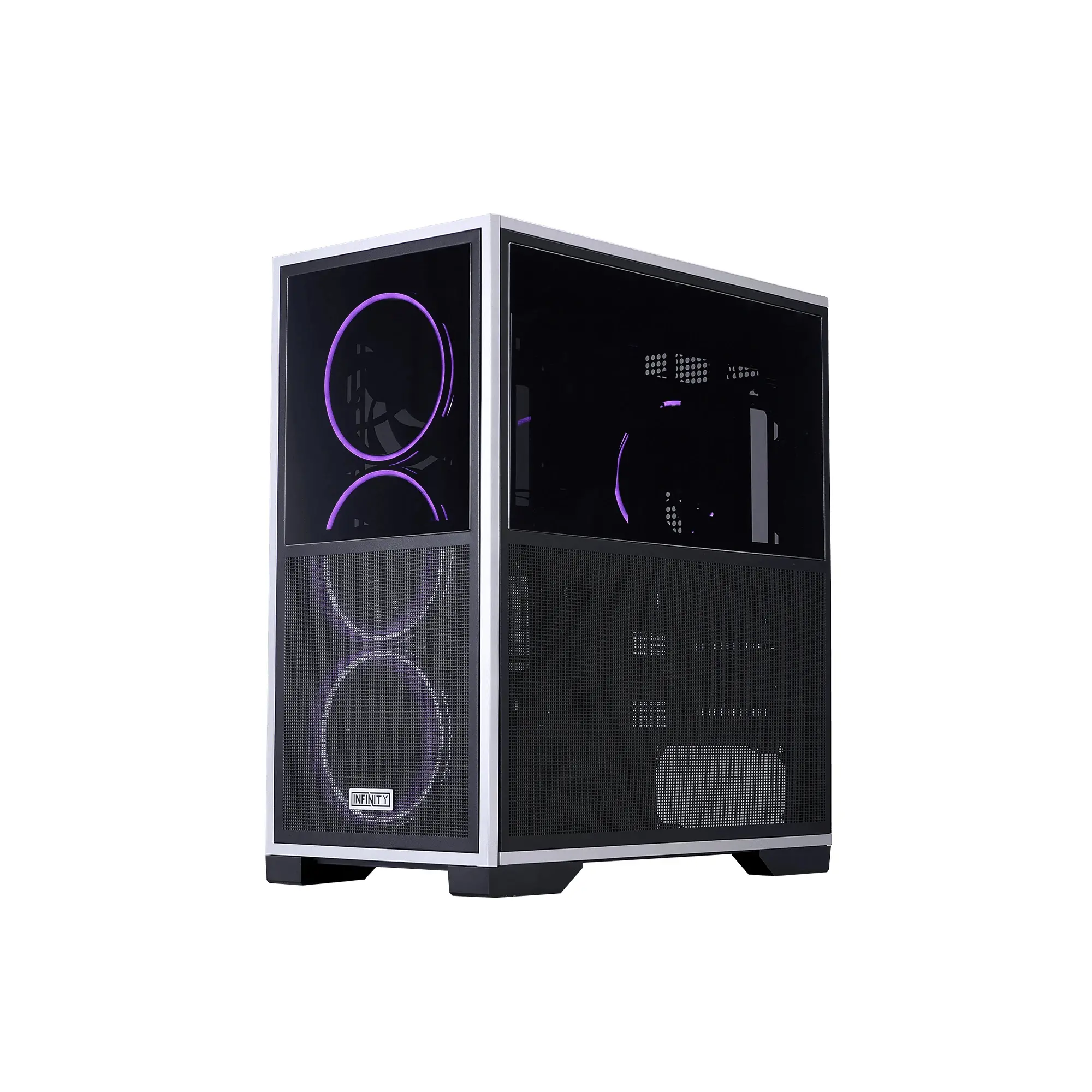 1stPlayer carcasă Case EATX - IF8 Black - 4 x 140 mm A-RGB fans included, USB-C - image 1