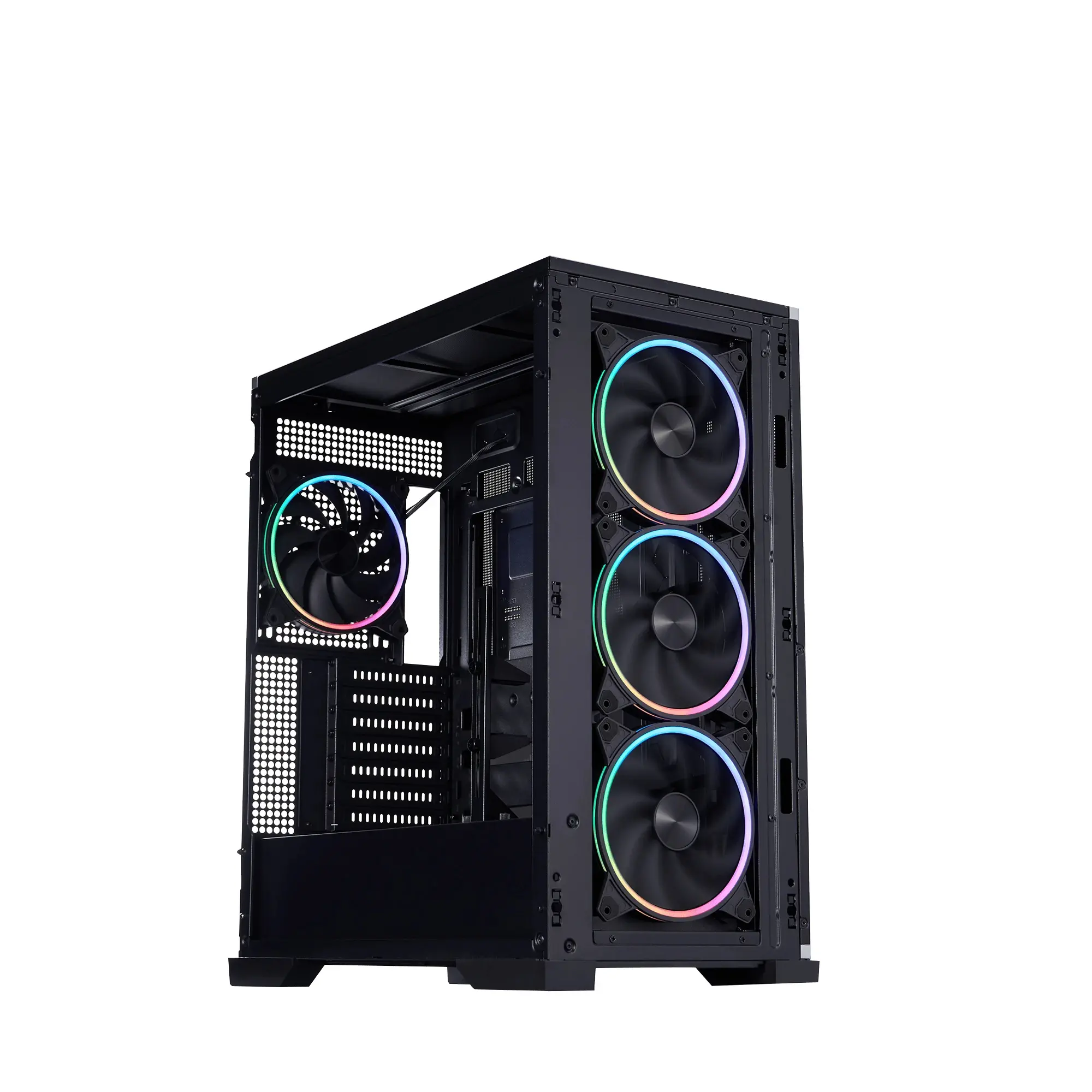 1stPlayer carcasă Case EATX - IF8 Black - 4 x 140 mm A-RGB fans included, USB-C - image 2