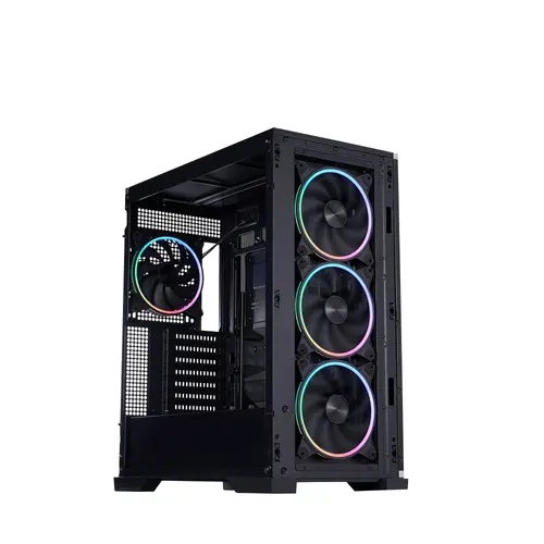 1stPlayer кутия Case EATX - IF8 Black - 4 x 140 mm A-RGB fans included, USB-C - image 2