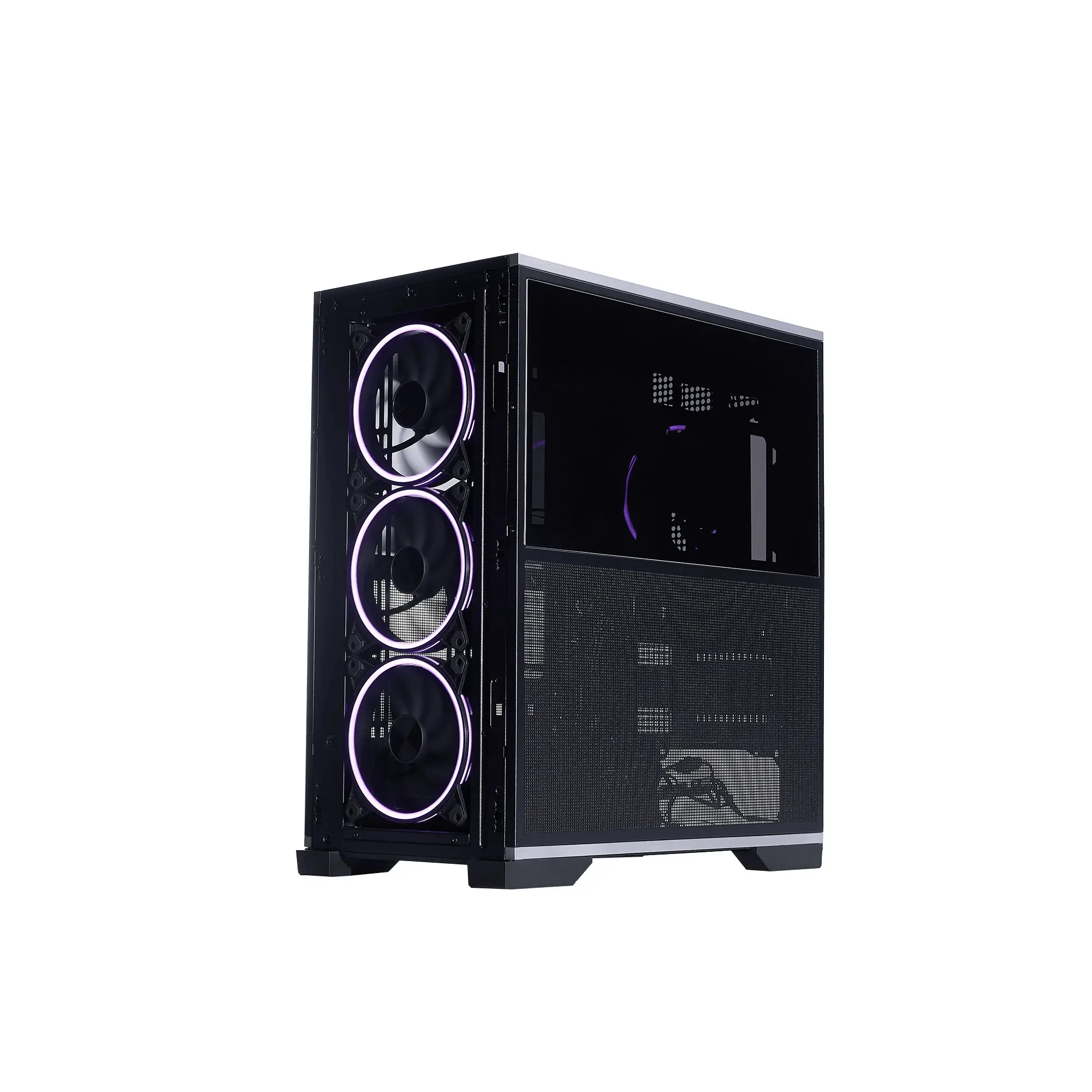 1stPlayer carcasă Case EATX - IF8 Black - 4 x 140 mm A-RGB fans included, USB-C - image 4