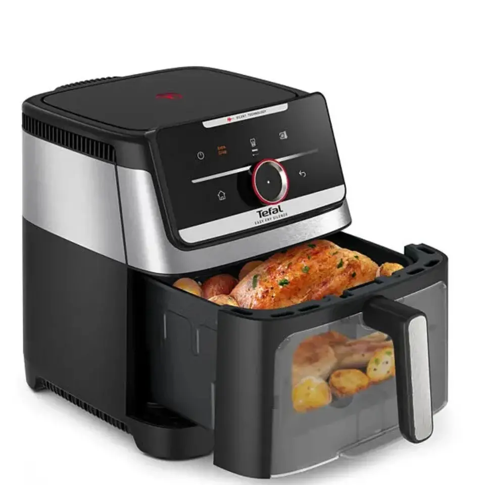 Уред за здравословно готвене, Tefal EY876DE1 fry easy fry silence xxl vision - image 1