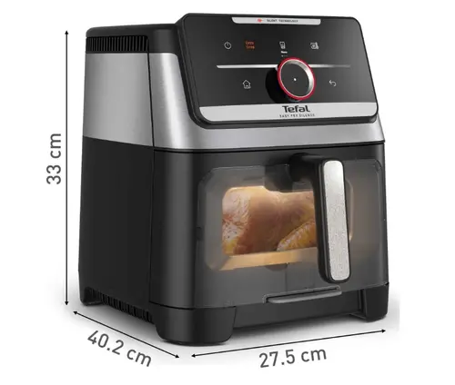 Уред за здравословно готвене, Tefal EY876DE1 fry easy fry silence xxl vision - image 2