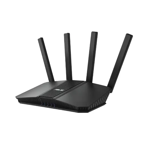 Рутер, Asus Wireless Router, RT-BE55, BE3600, WiFi 7 AiMesh Extendable Router, 4K-QAM, MLO, 2.5G WAN port, Four 1G ports, Commercial-Grade Network Security, Parental Control, IoT network, Kid’s network, VPN network, Black - image 1