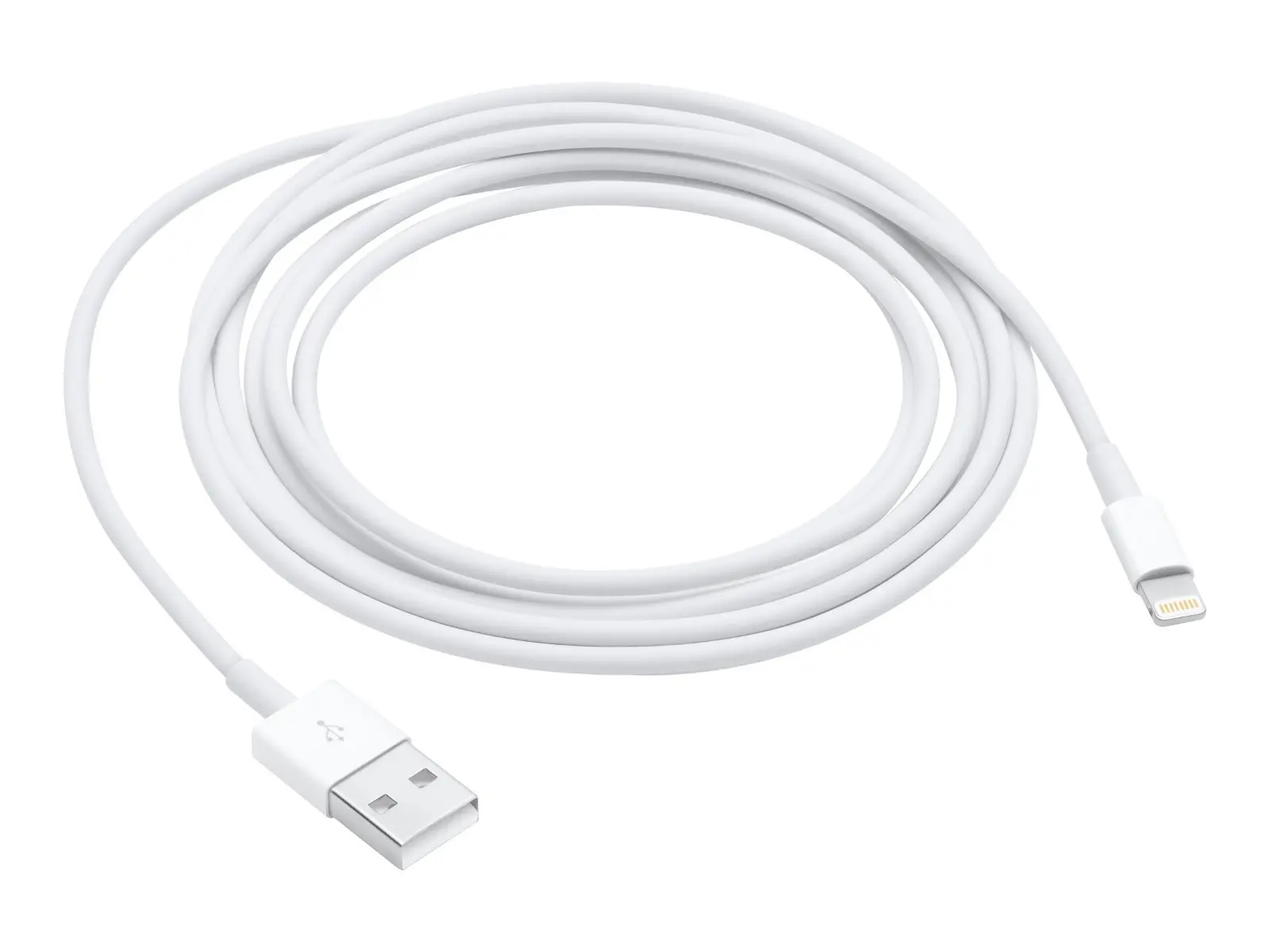 КАБЕЛ USB APPLE - USB към Lightning - 2,0 m - White - PN MD819ZM/A - image 1