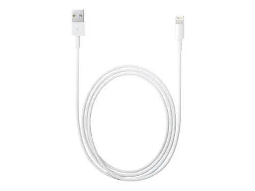 КАБЕЛ USB APPLE - USB към Lightning - 2,0 m - White - PN MD819ZM/A