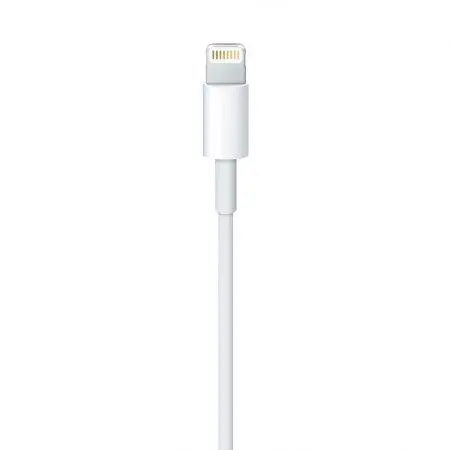 КАБЕЛ USB APPLE - USB към Lightning - 1,0 m - White - PN MXLY2ZM/A - image 1