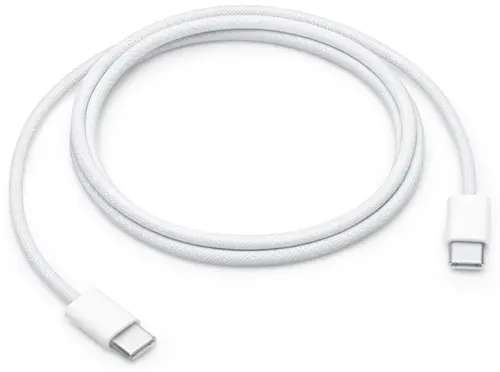 КАБЕЛ USB APPLE - USB-C to USB-C - 1,0 m - White - PN MQKJ3ZM/A