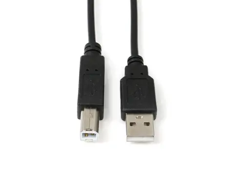 ΚΑΛΩΔΙΟ MICROCONNECT USB 2.0 A σε B - 1,8 m - Μαύρο - PN USBAB2B - 1