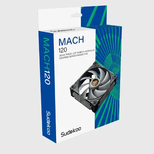 Sudokoo вентилатор Fan 120mm MACH 120 - image 9