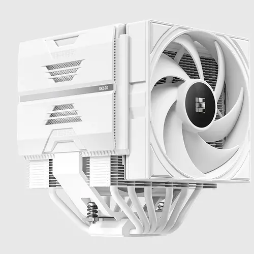 Sudokoo охладител CPU Cooler SK620V WHITE - Dual-Tower - LGA1851/AM5 - image 1