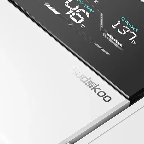 Sudokoo охладител CPU Cooler SK620V WHITE - Dual-Tower - LGA1851/AM5 - image 4