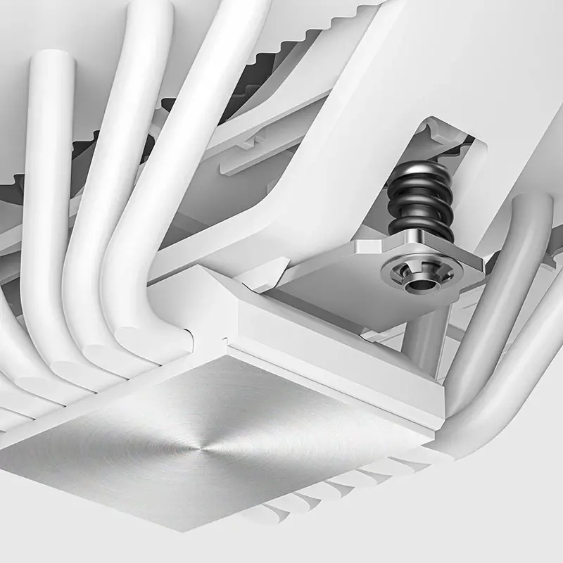 Sudokoo охладител CPU Cooler SK620V WHITE - Dual-Tower - LGA1851/AM5 - image 5
