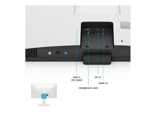 Монитор, BenQ GW2790TC WORK & ENTERTAINMENT DISPLAY GW2790TC WHITE - image 6