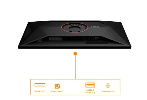 Монитор, AOC Q32V4, 31.5" IPS WLED, 2560x1440@75Hz, 4ms GTG, 250cd/m2, 1000:1, 20M:1 DCR, Adaptive Sync, FlickerFree, Low Blue Light, 2Wx2, Tilt, HDMI, DP - image 3